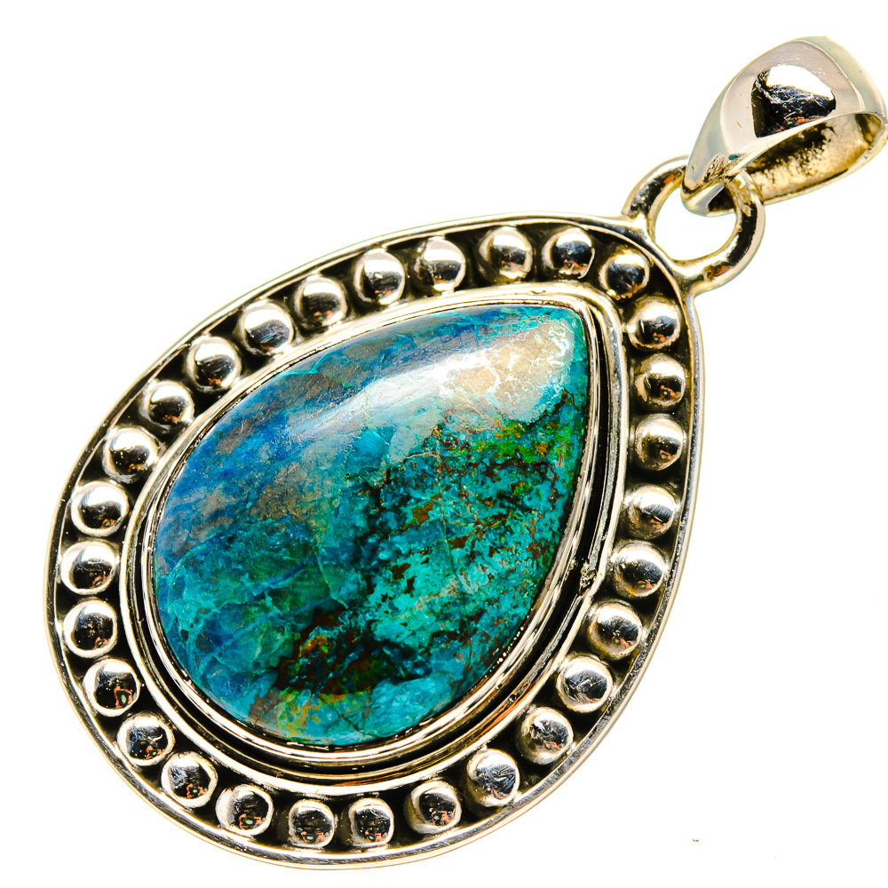 Chrysocolla Pendants handcrafted by Ana Silver Co - PD755157