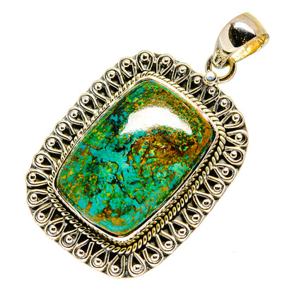 Chrysocolla Pendants handcrafted by Ana Silver Co - PD755160