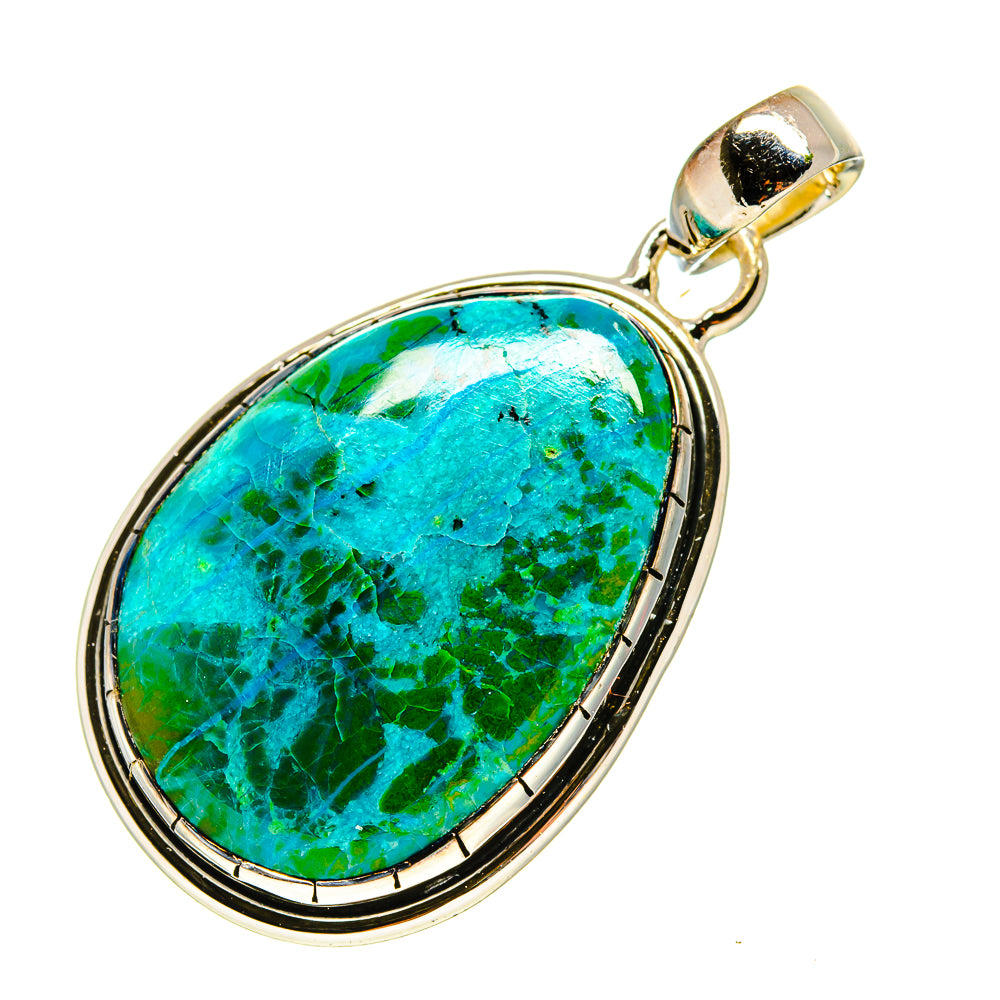 Chrysocolla Pendants handcrafted by Ana Silver Co - PD755167