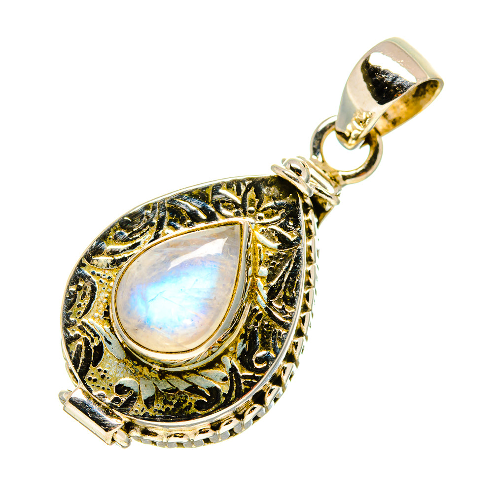 Rainbow Moonstone Pendants handcrafted by Ana Silver Co - PD755171