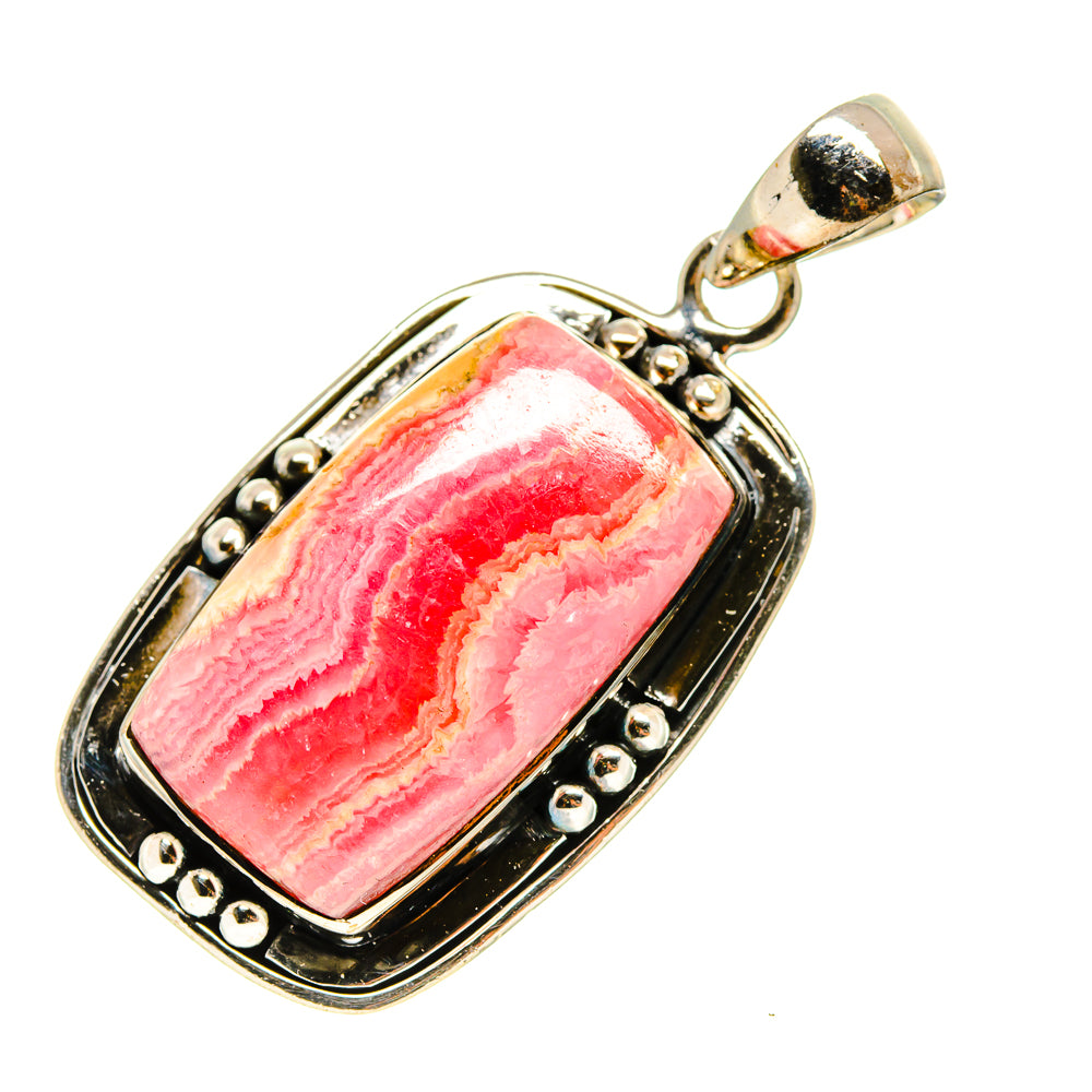 Rhodochrosite Pendants handcrafted by Ana Silver Co - PD755189