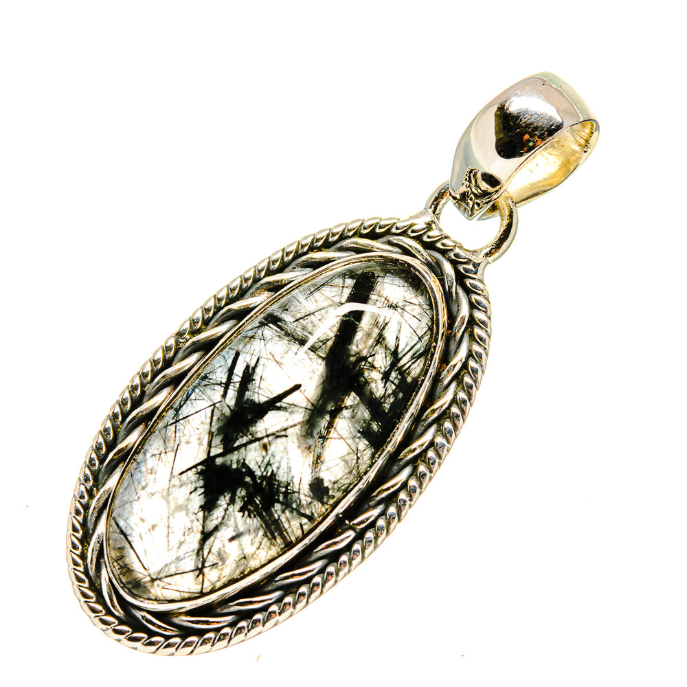 Tourmalinated Quartz Pendants handcrafted by Ana Silver Co - PD755200