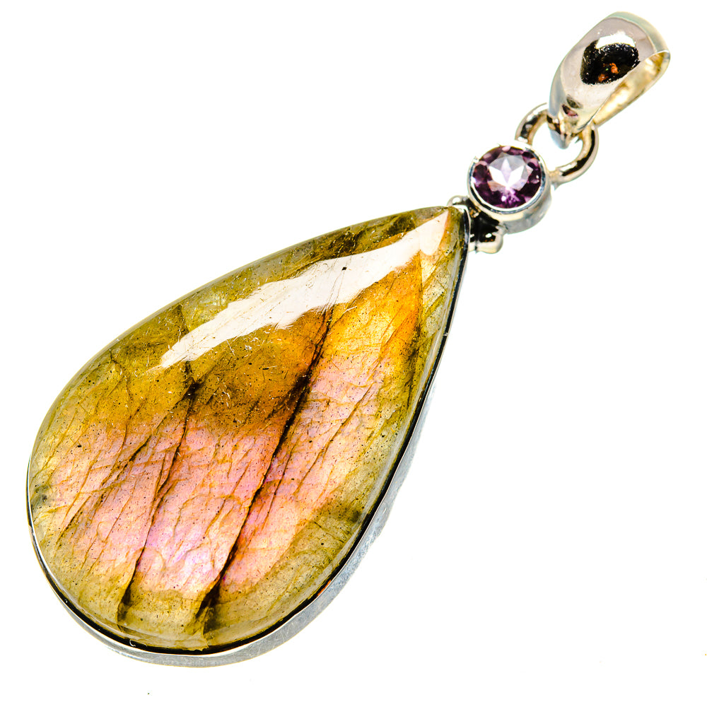 Labradorite Pendants handcrafted by Ana Silver Co - PD755209