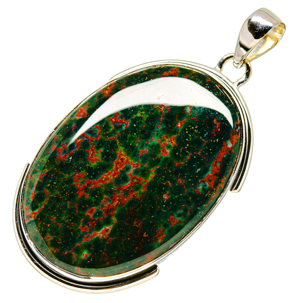 Bloodstone Pendants handcrafted by Ana Silver Co - PD755211