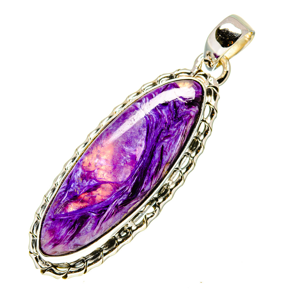 Charoite Pendants handcrafted by Ana Silver Co - PD755218