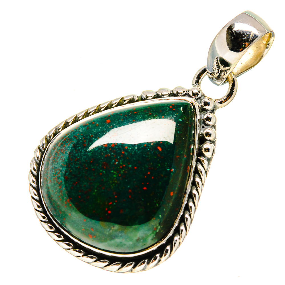 Bloodstone Pendants handcrafted by Ana Silver Co - PD755221