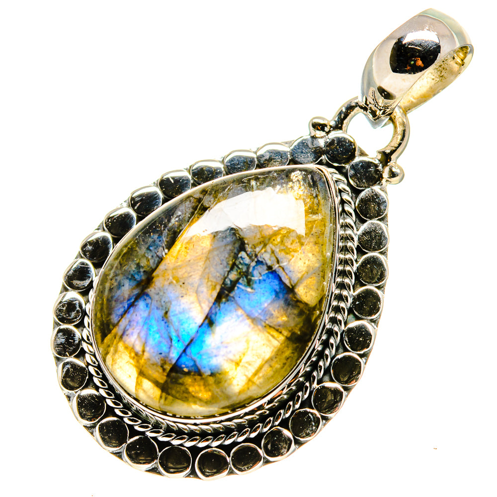 Labradorite Pendants handcrafted by Ana Silver Co - PD755230