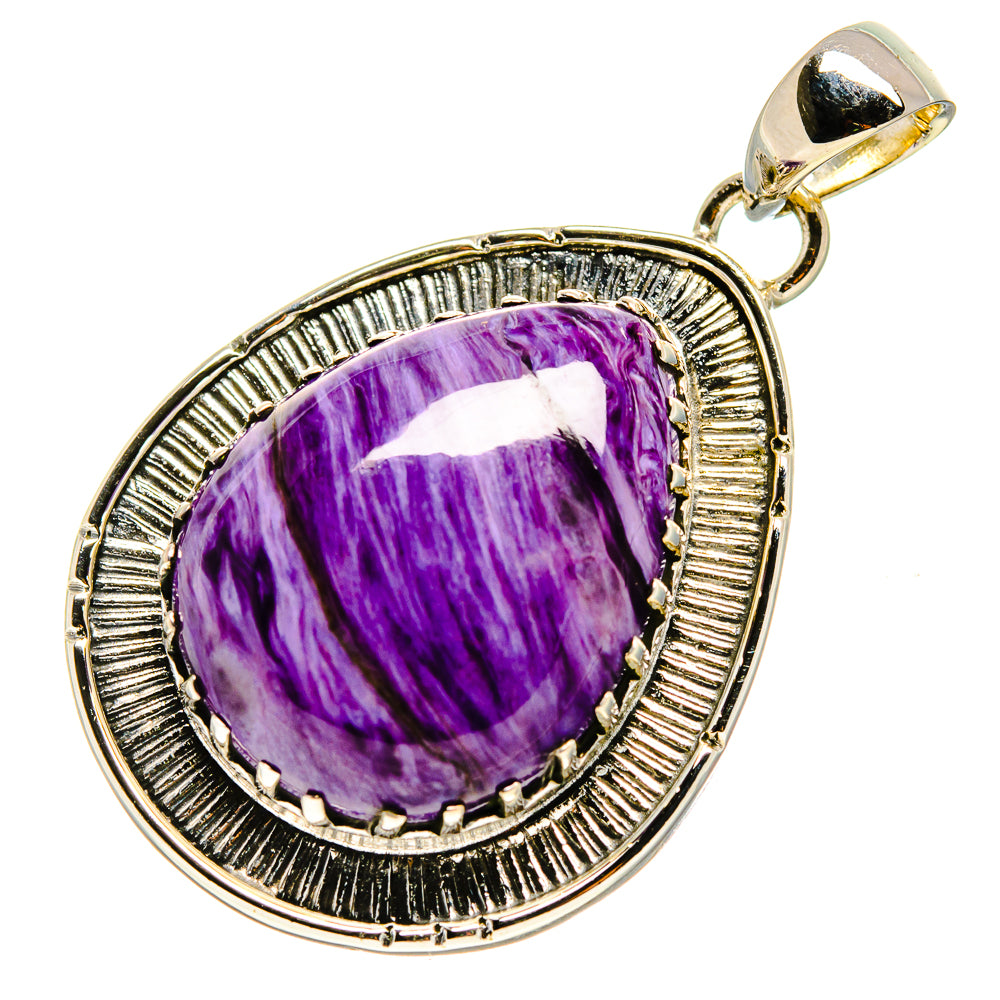 Charoite Pendants handcrafted by Ana Silver Co - PD755247