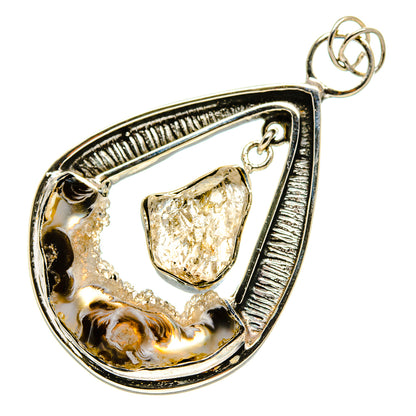 Occo Geode Slice Pendants handcrafted by Ana Silver Co - PD755253