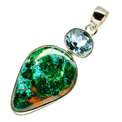 Chrysocolla Pendants handcrafted by Ana Silver Co - PD755259