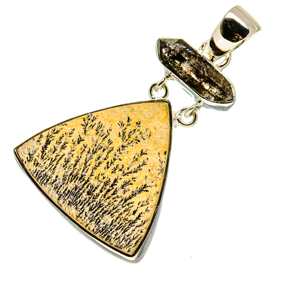 Germany Psilomelane Pendants handcrafted by Ana Silver Co - PD755269
