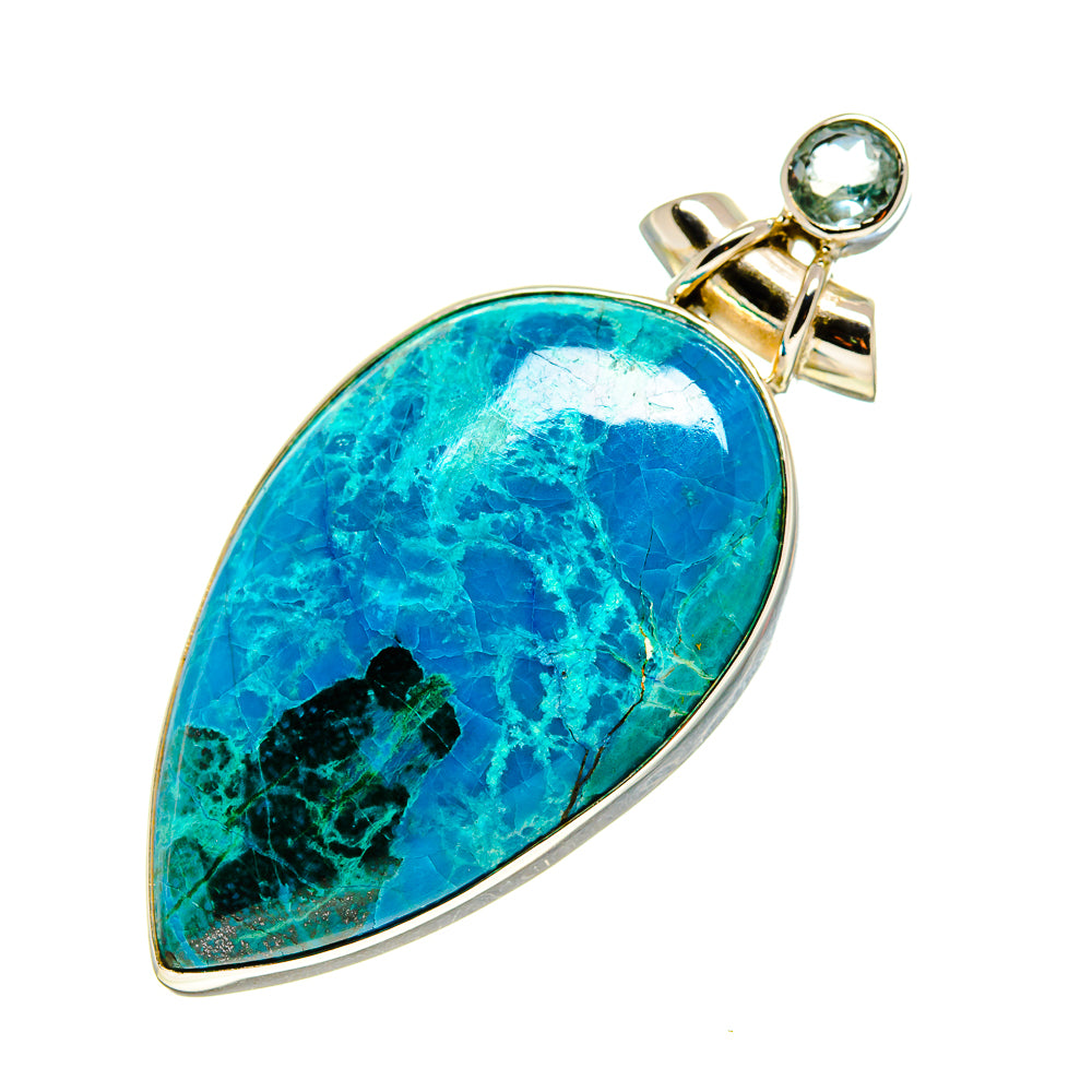 Chrysocolla Pendants handcrafted by Ana Silver Co - PD755281