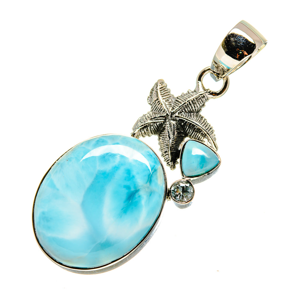 Larimar Pendants handcrafted by Ana Silver Co - PD755287