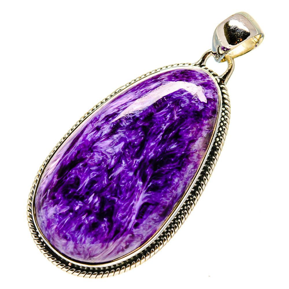 Charoite Pendants handcrafted by Ana Silver Co - PD755296