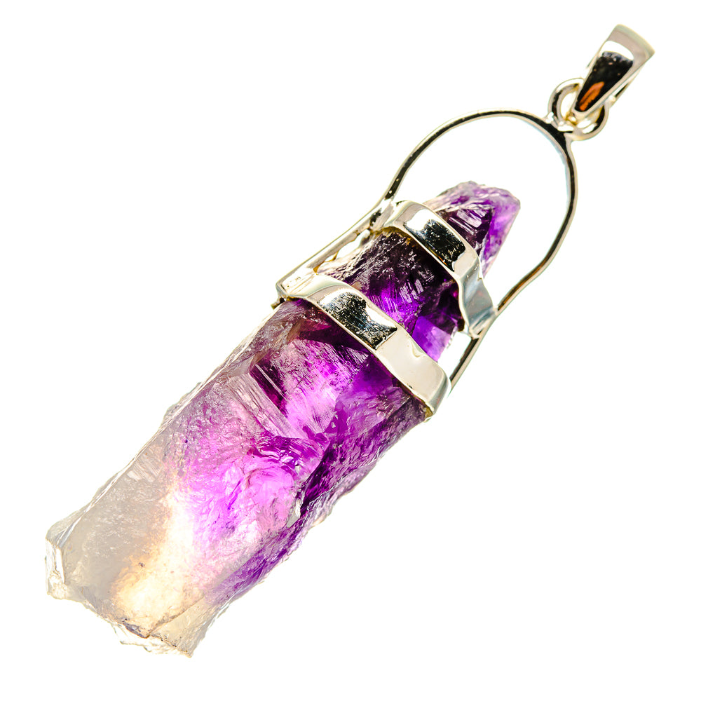Amethyst Stalactite Pendants handcrafted by Ana Silver Co - PD755299