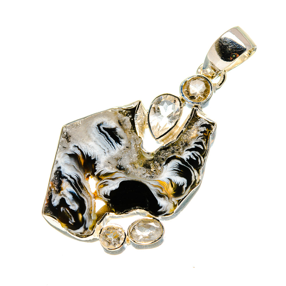 Occo Geode Slice Pendants handcrafted by Ana Silver Co - PD755300