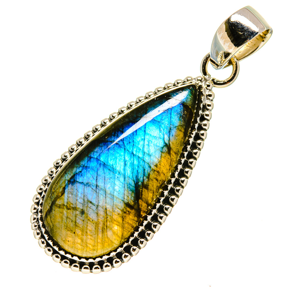 Labradorite Pendants handcrafted by Ana Silver Co - PD755302