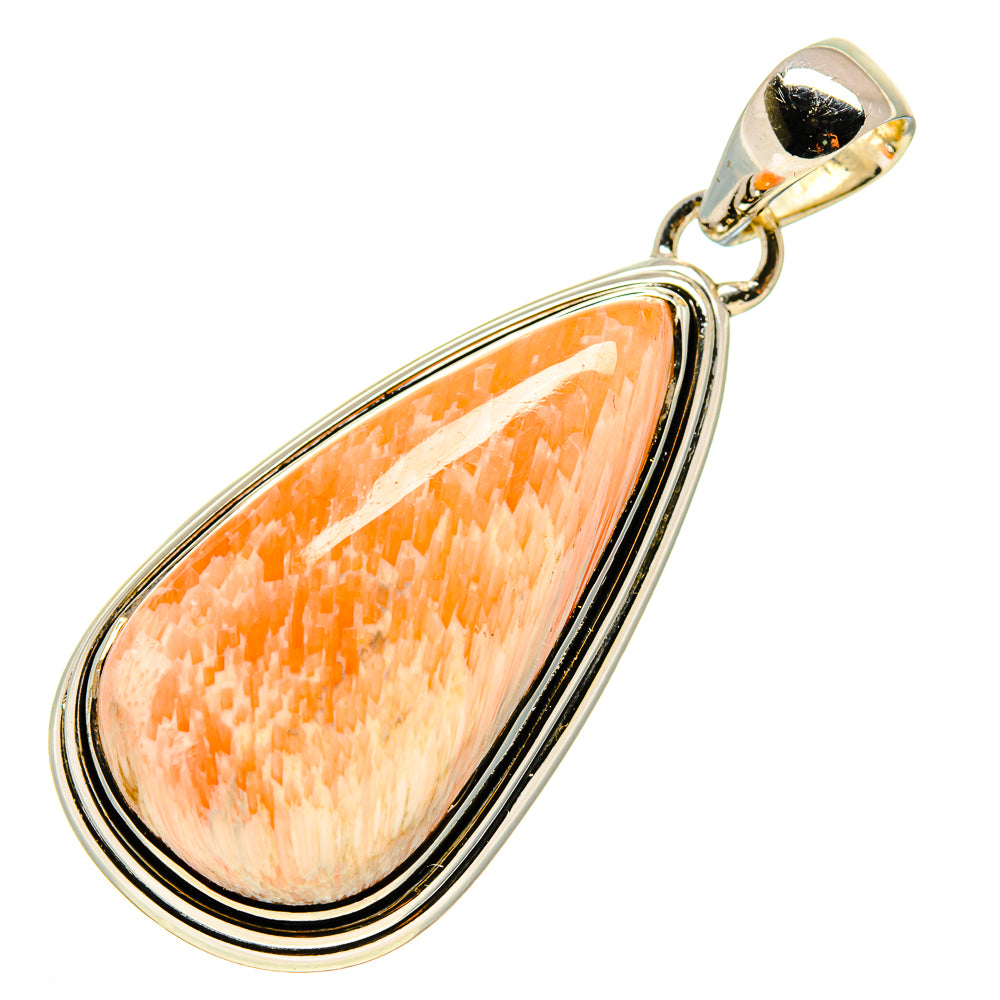 Scolecite Pendants handcrafted by Ana Silver Co - PD755307