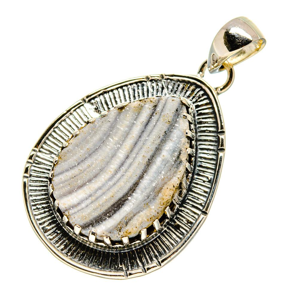 Desert Druzy Pendants handcrafted by Ana Silver Co - PD755308