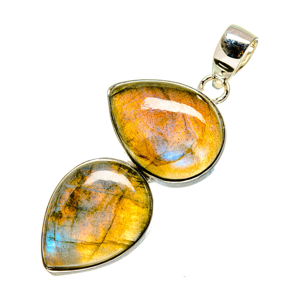 Labradorite Pendants handcrafted by Ana Silver Co - PD755316