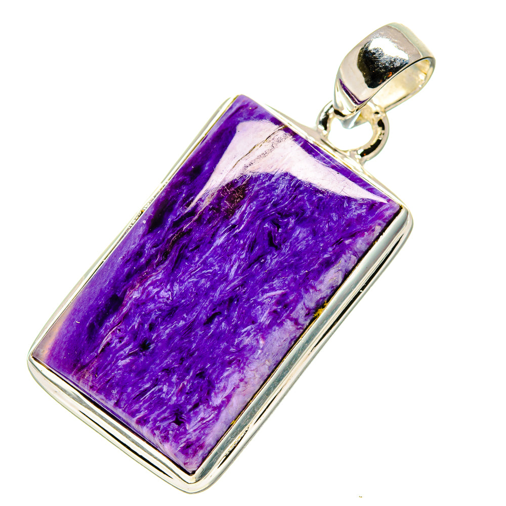 Charoite Pendants handcrafted by Ana Silver Co - PD755318