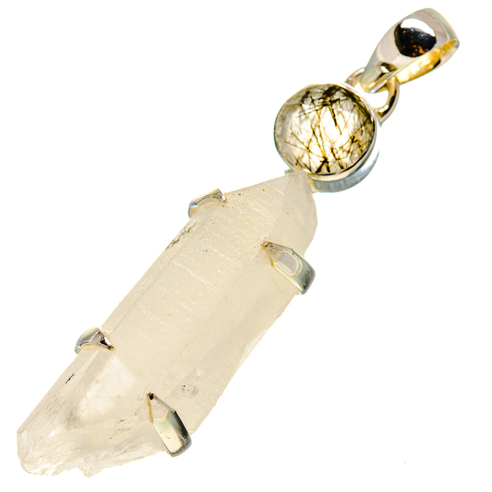Rainbow Moonstone Crystal Pendants handcrafted by Ana Silver Co - PD755331