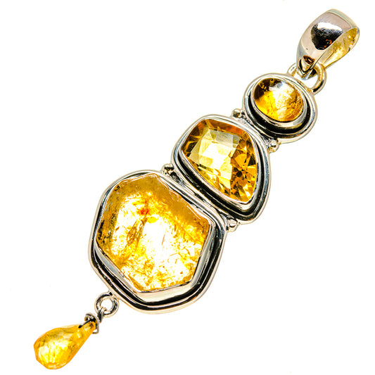 Citrine Pendants handcrafted by Ana Silver Co - PD755332
