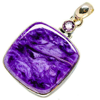Charoite Pendants handcrafted by Ana Silver Co - PD755341