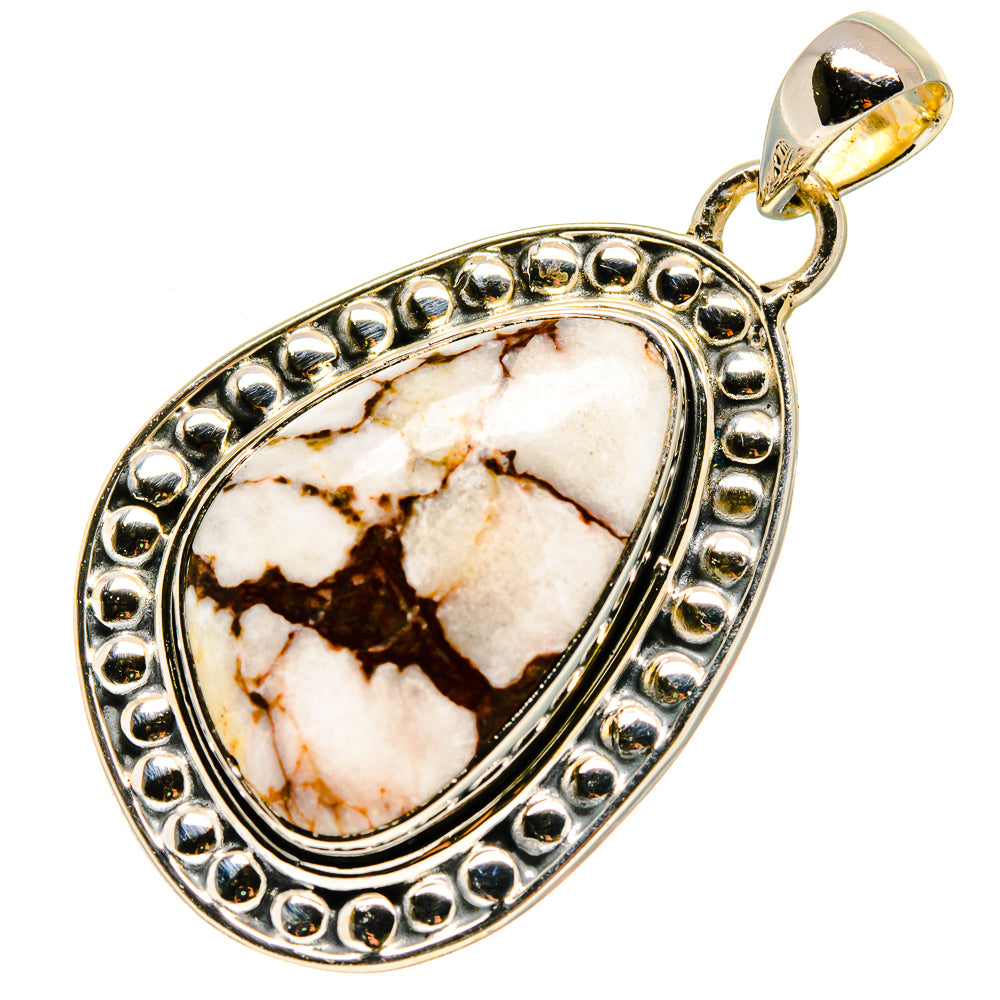 Peanut Wood Jasper Pendants handcrafted by Ana Silver Co - PD755343
