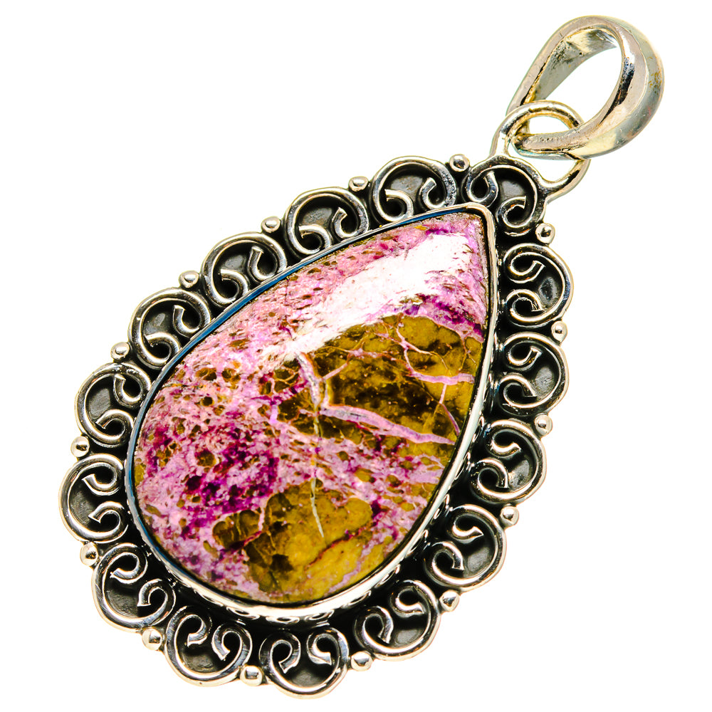 Stichtite Pendants handcrafted by Ana Silver Co - PD755344