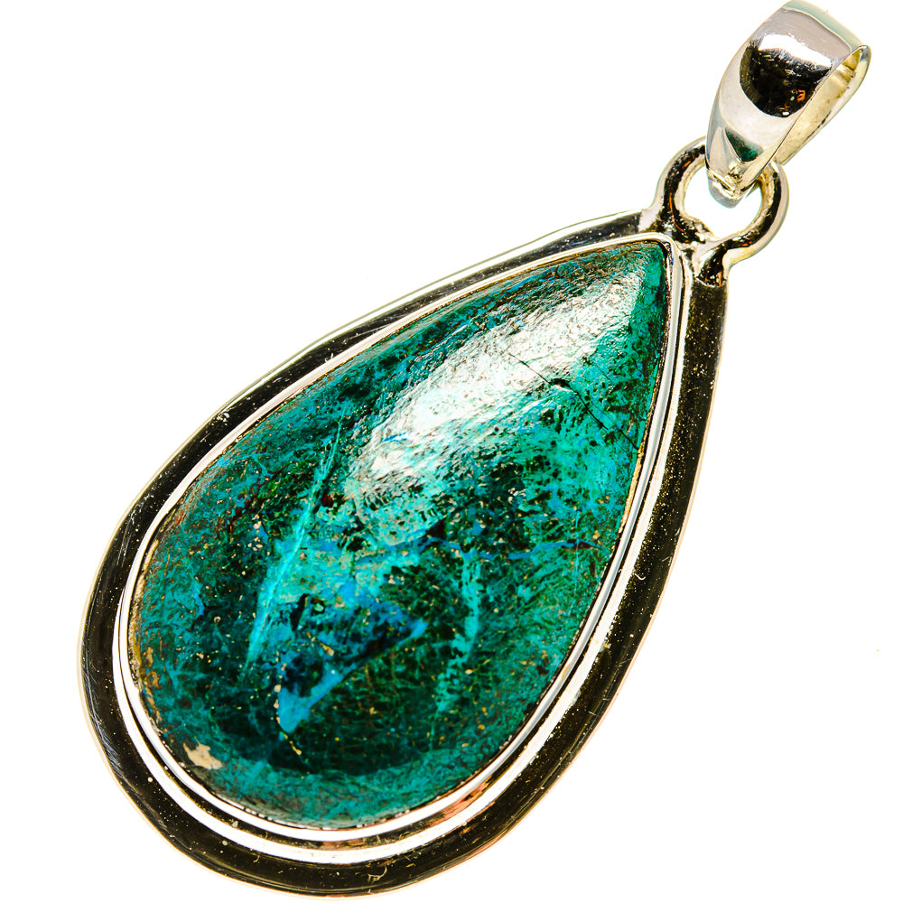 Chrysocolla Pendants handcrafted by Ana Silver Co - PD755348