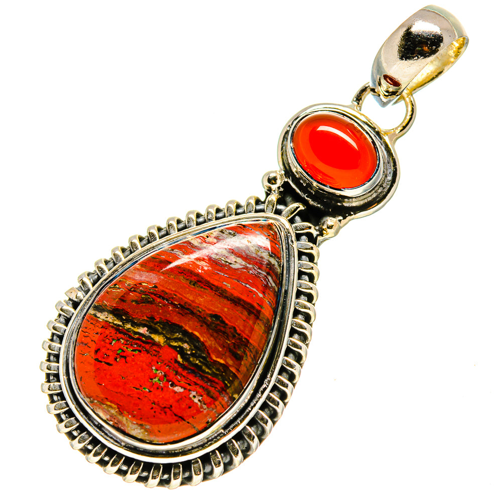 Red Jasper Pendants handcrafted by Ana Silver Co - PD755351