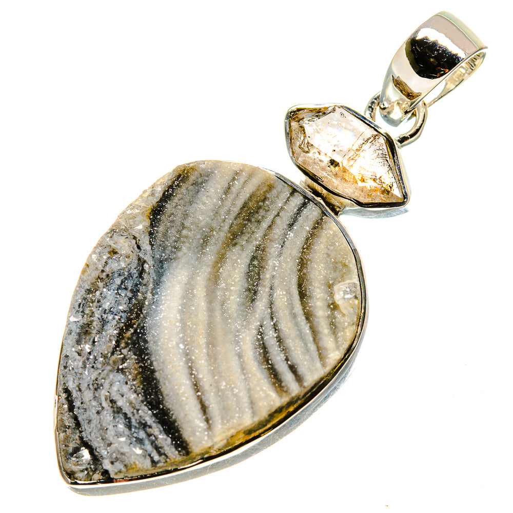 Desert Druzy Pendants handcrafted by Ana Silver Co - PD755352