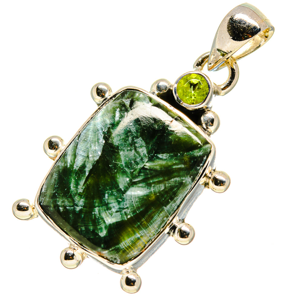 Seraphinite Pendants handcrafted by Ana Silver Co - PD755356