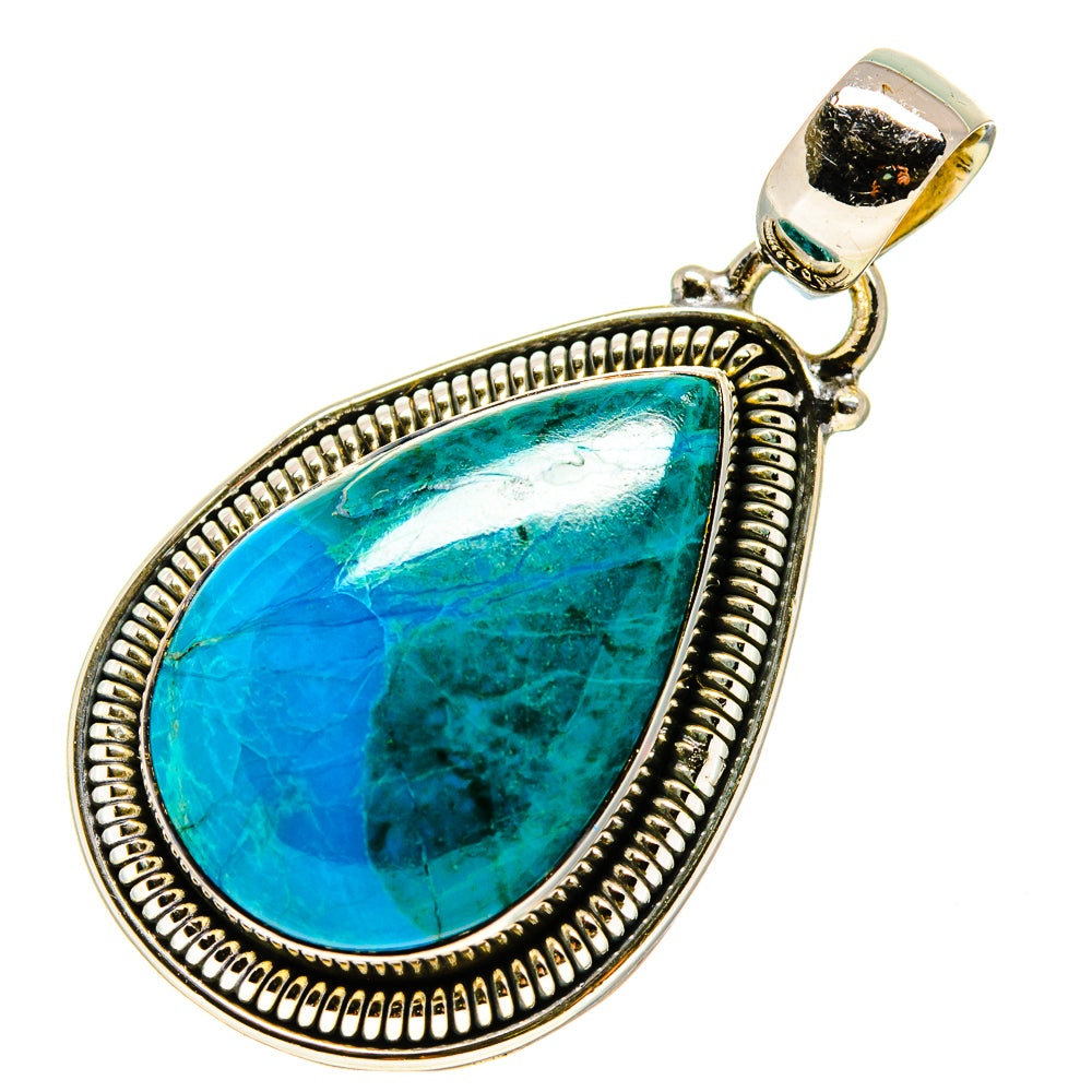 Chrysocolla Pendants handcrafted by Ana Silver Co - PD755359