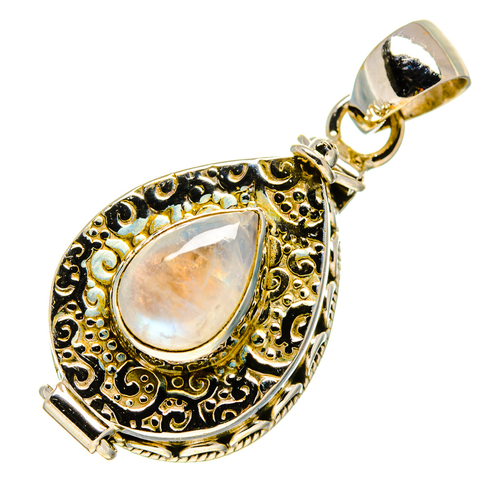 Rainbow Moonstone Pendants handcrafted by Ana Silver Co - PD755364