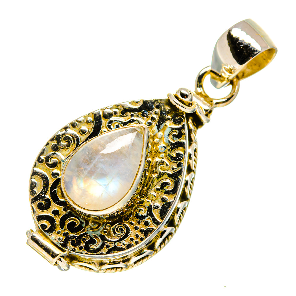 Rainbow Moonstone Pendants handcrafted by Ana Silver Co - PD755379