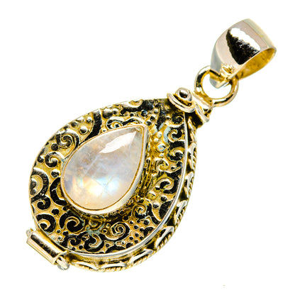 Rainbow Moonstone Pendants handcrafted by Ana Silver Co - PD755379