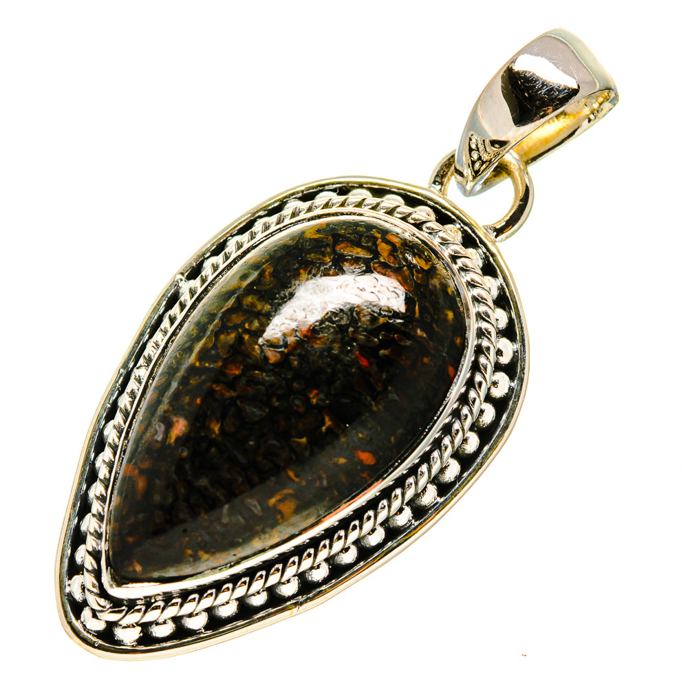 Dinosaur Bone Pendants handcrafted by Ana Silver Co - PD755385