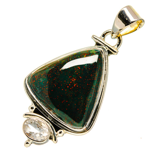 Bloodstone Pendants handcrafted by Ana Silver Co - PD755390