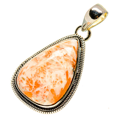 Scolecite Pendants handcrafted by Ana Silver Co - PD755391