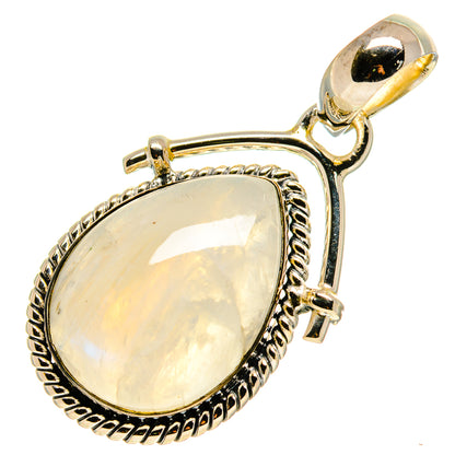 Rainbow Moonstone Pendants handcrafted by Ana Silver Co - PD755395