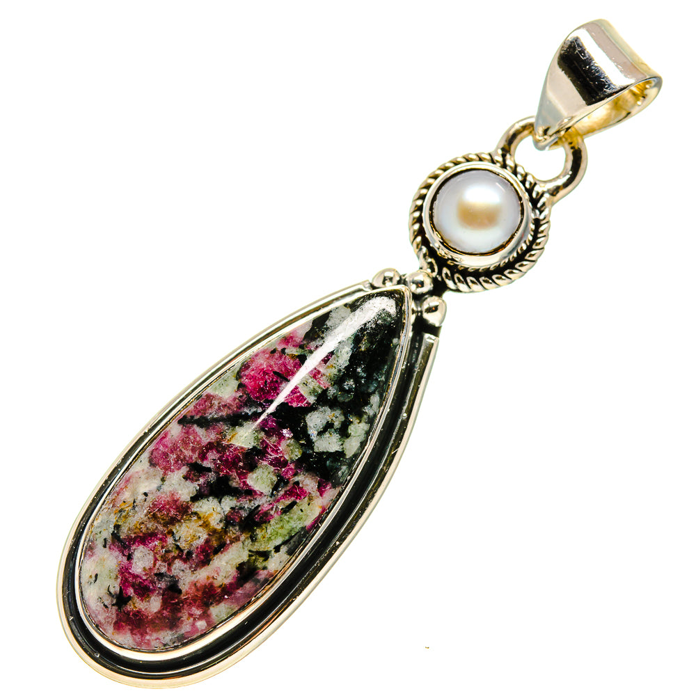 Russian Eudialyte Pendants handcrafted by Ana Silver Co - PD755405