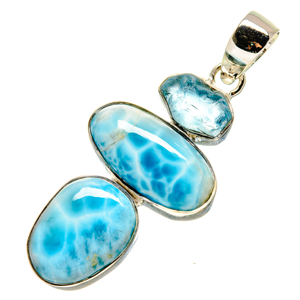 Larimar Pendants handcrafted by Ana Silver Co - PD755409