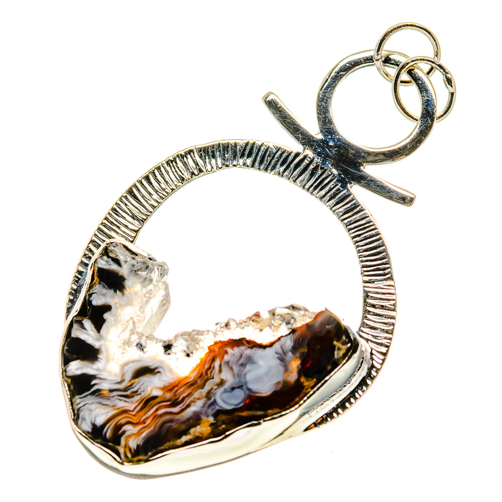 Occo Geode Slice Pendants handcrafted by Ana Silver Co - PD755412