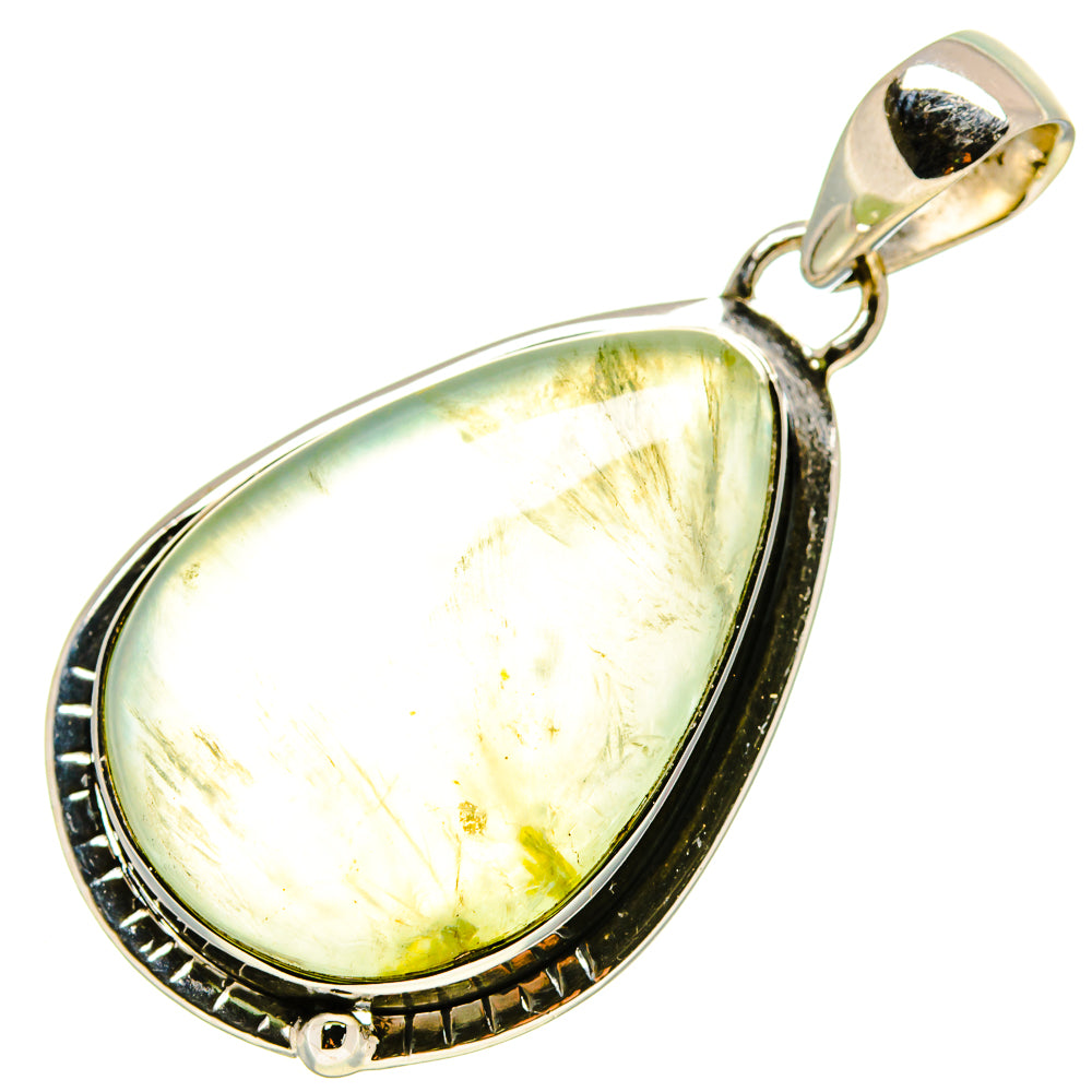 Prehnite Pendants handcrafted by Ana Silver Co - PD755447