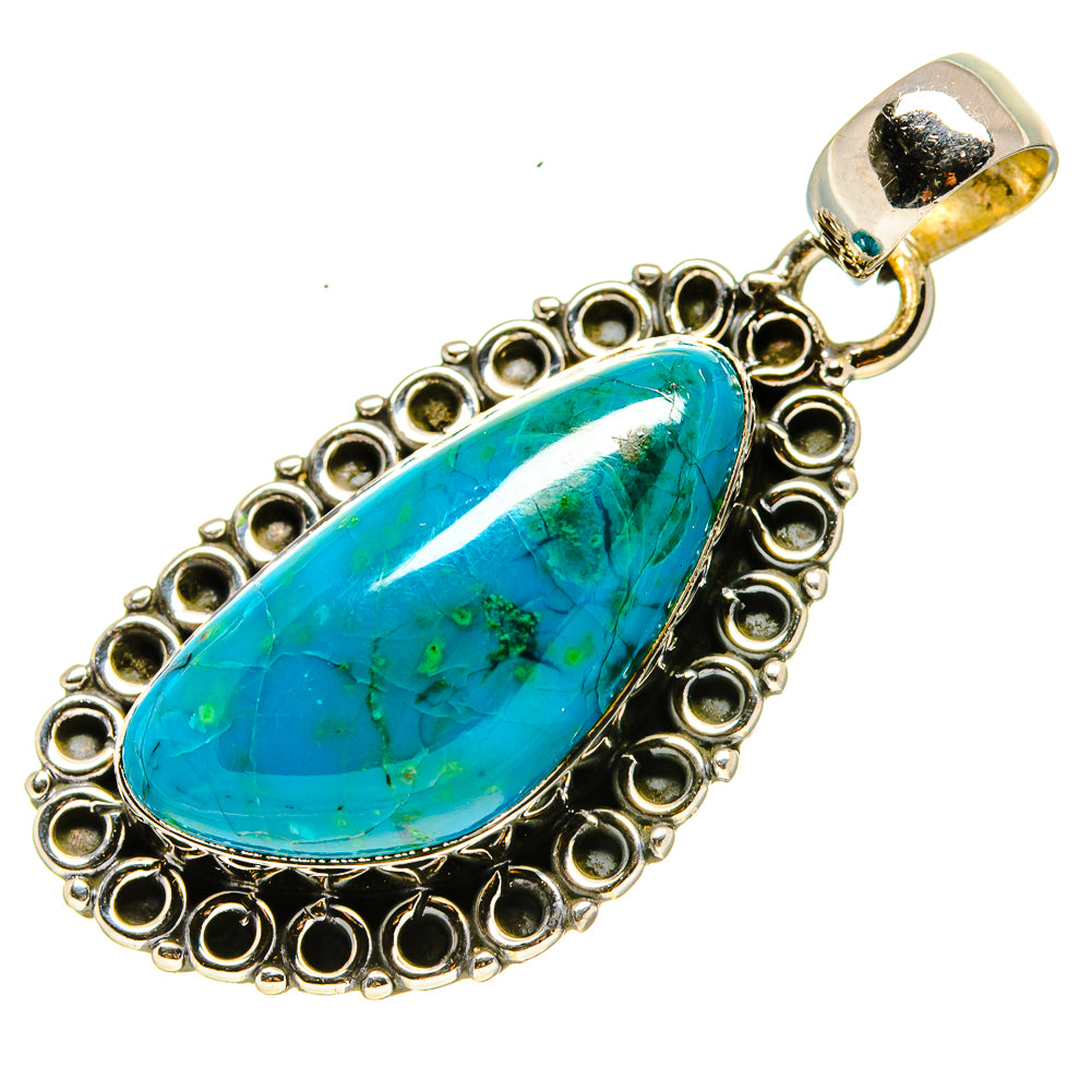 Chrysocolla Pendants handcrafted by Ana Silver Co - PD755453
