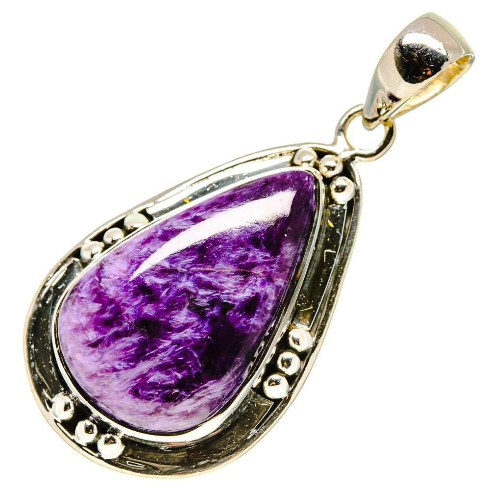 Charoite Pendants handcrafted by Ana Silver Co - PD755461