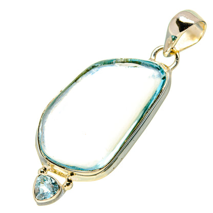 Aqua Chalcedony Pendants handcrafted by Ana Silver Co - PD755475