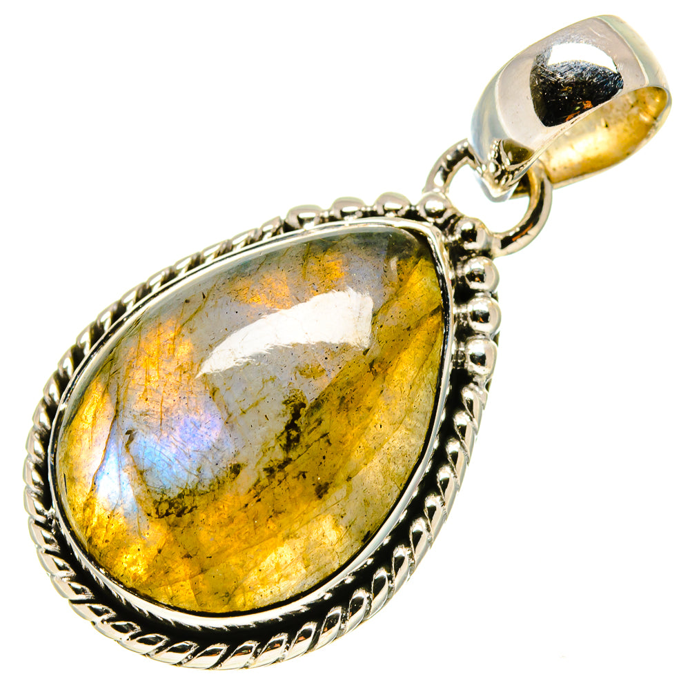 Labradorite Pendants handcrafted by Ana Silver Co - PD755499